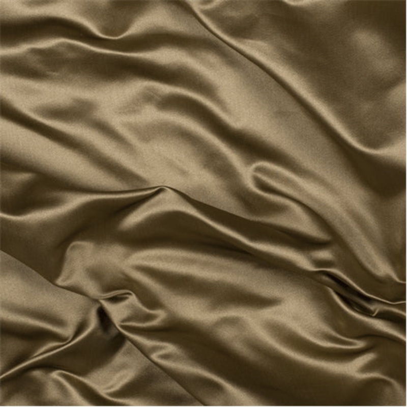 Runway Silks Olive Green Silk Duchess Satin Fabric – Reorderable