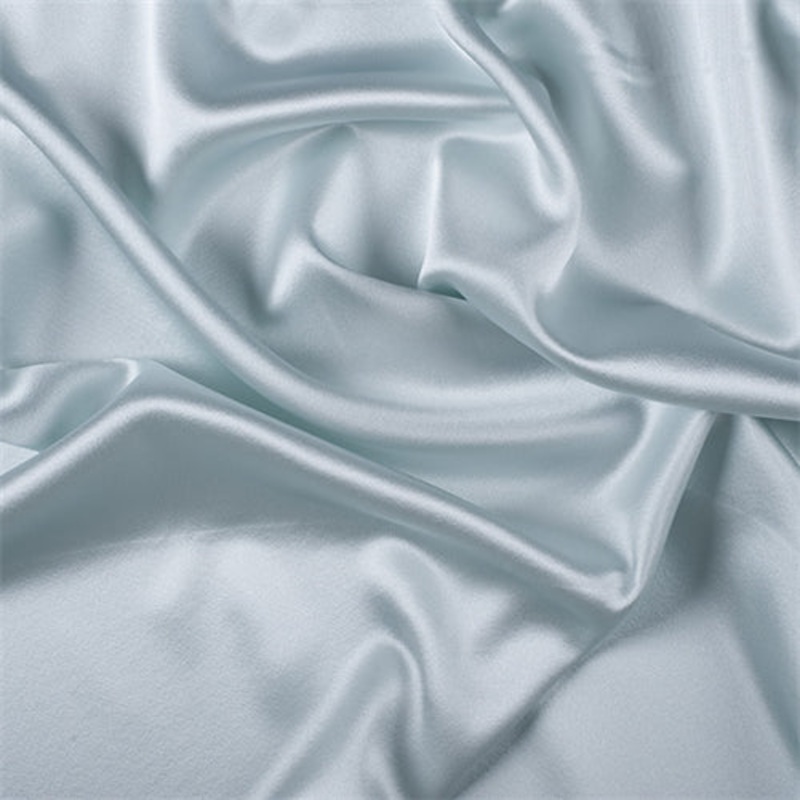 Runway Silks Pale Blue Silk Crepe Back Satin Fabric – Reorderable