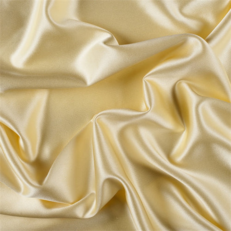 Runway Silks Yellow Silk Crepe Back Satin Fabric – Reorderable
