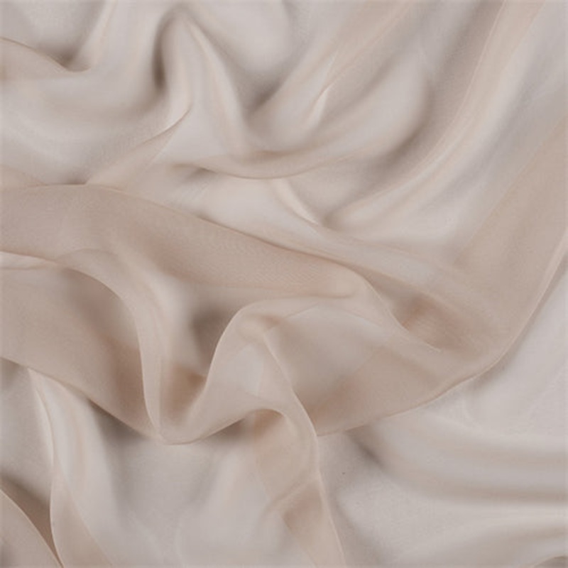 Runway Silks Camel Wide Silk Chiffon Fabric – Reorderable