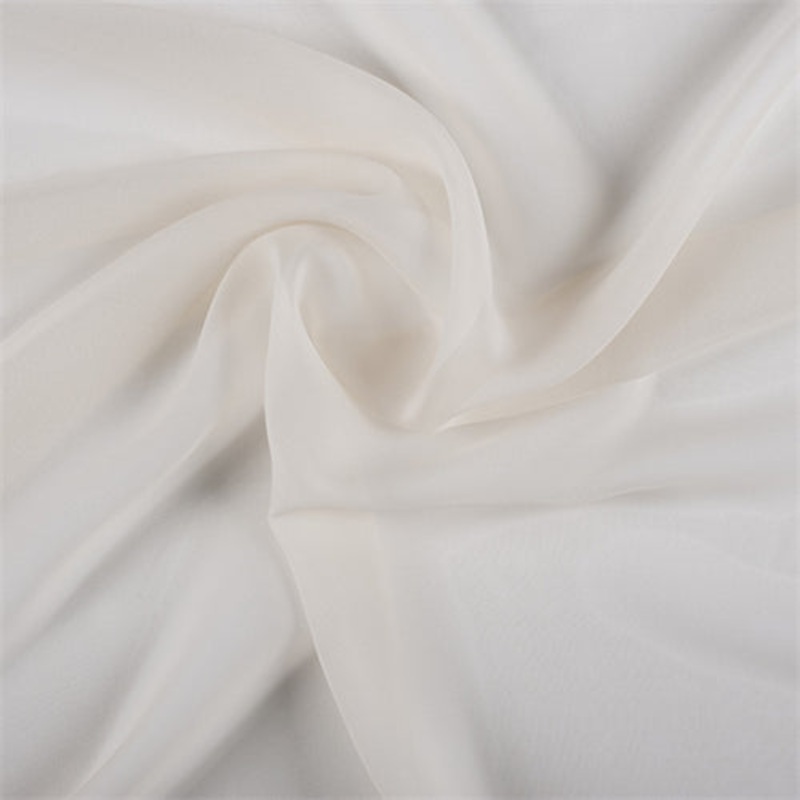 Runway Silks Soft Yellow Wide Silk Chiffon Fabric – Reorderable