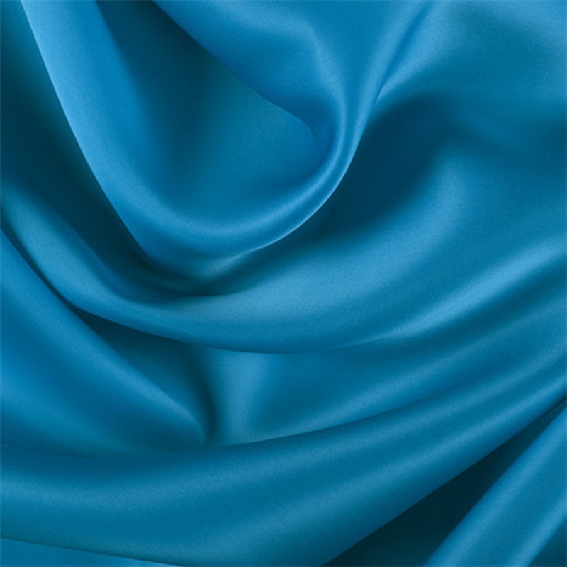 Runway Silks Bright Blue Silk Satin Organza Fabric – Reorderable