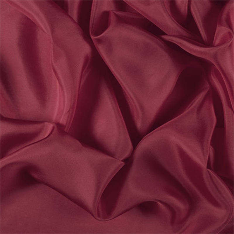 Runway Silks Bright Red Silk Habotai Fabric – Reorderable