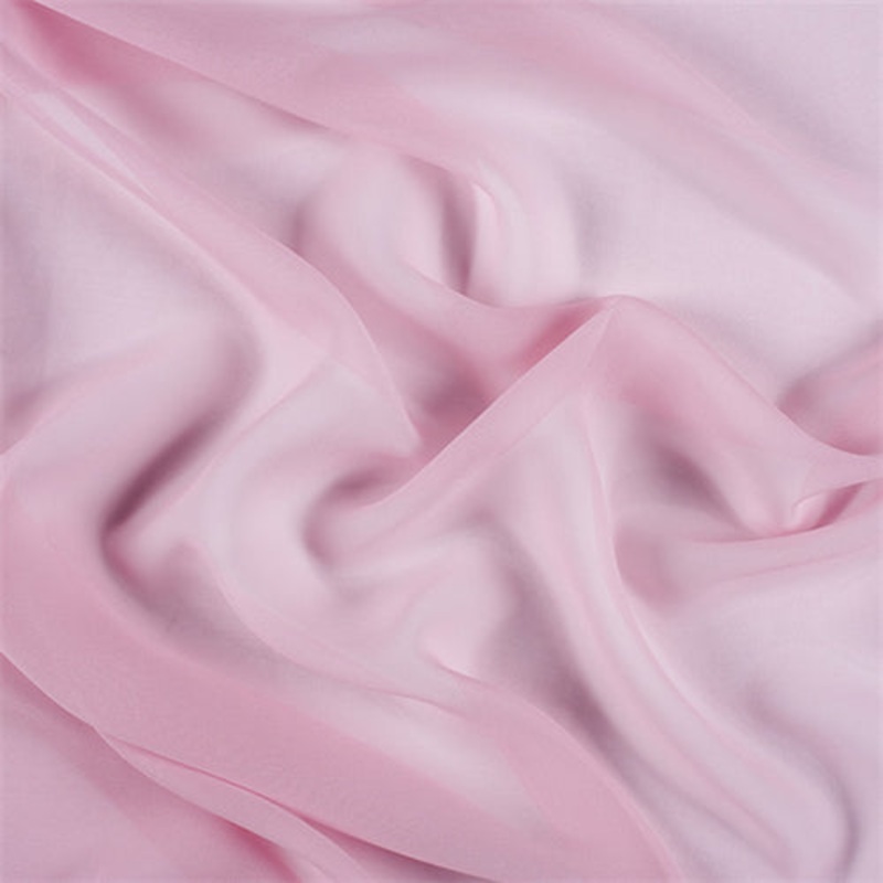 Runway Silks Bubble Gum Silk Chiffon Fabric – Reorderable