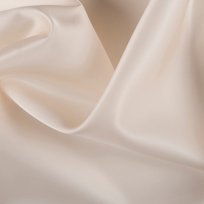 Runway Silks Cream Silk Satin Organza Fabric – Reorderable