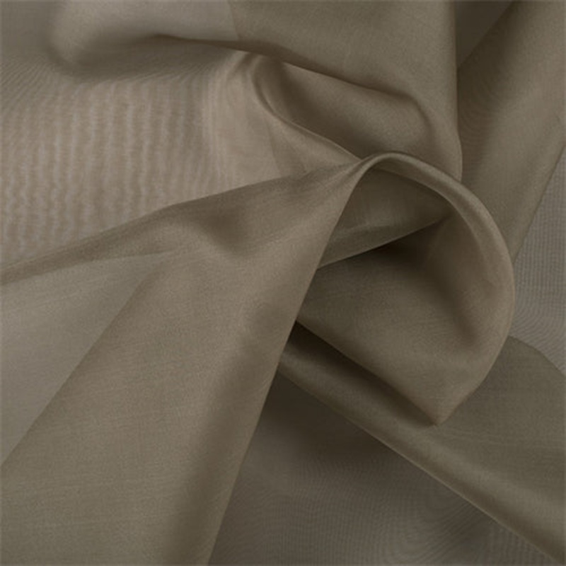Runway Silks Dark Olive Silk Organza Fabric – Reorderable