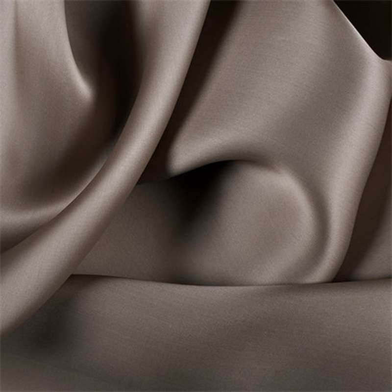 Runway Silks Dark Taupe Silk Satin Organza Fabric – Reorderable