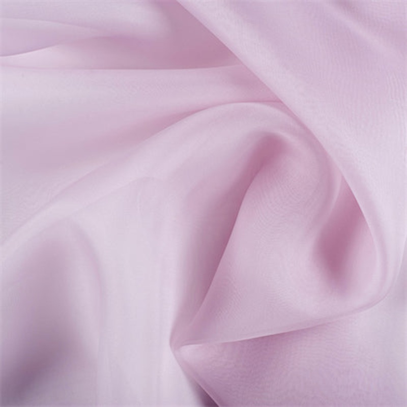 Runway Silks Light Orchid Silk Organza Fabric – Reorderable