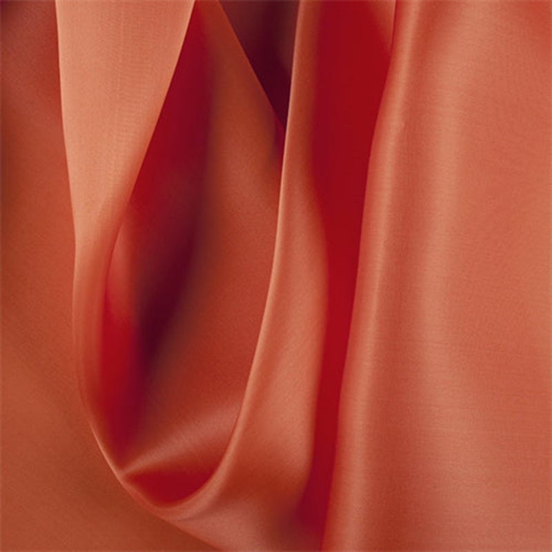 Runway Silks Orange Silk Satin Organza Fabric – Reorderable