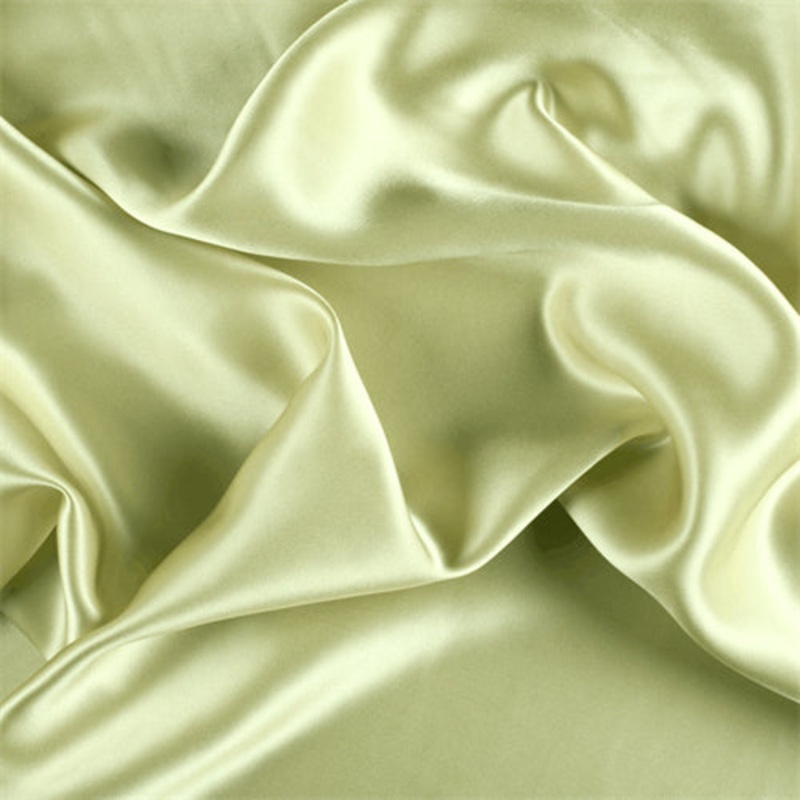 Runway Silks Peridot Stretch Silk Charmeuse Fabric – Reorderable