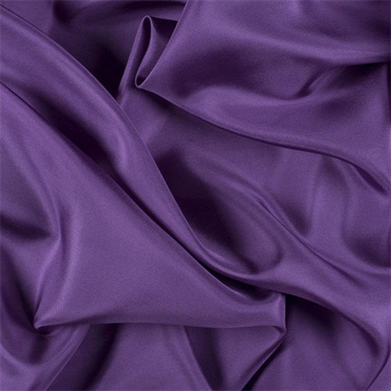Runway Silks Violet Silk Habotai Fabric – Reorderable