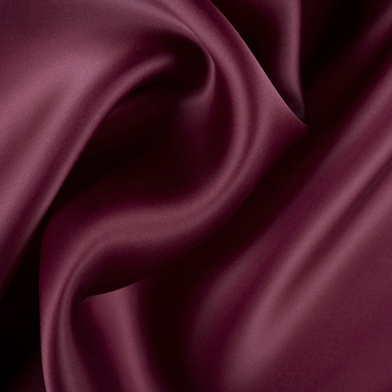 Runway Silks Wine Silk Satin Organza Fabric – Reorderable