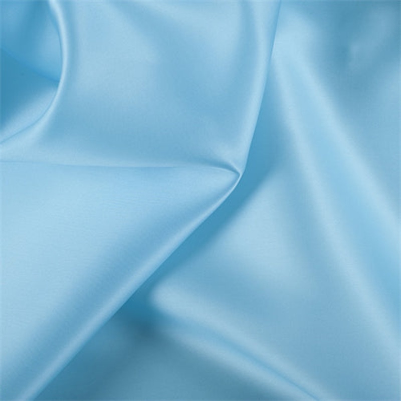 Runway Silks Aqua Silk Satin Organza Fabric – Reorderable