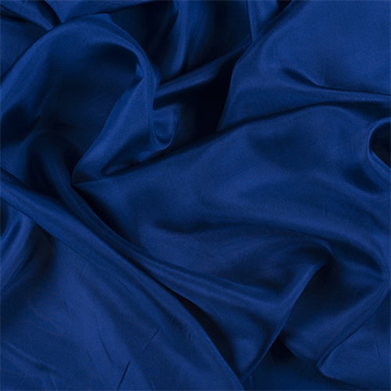 Runway Silks Blue Silk Habotai Fabric – Reorderable