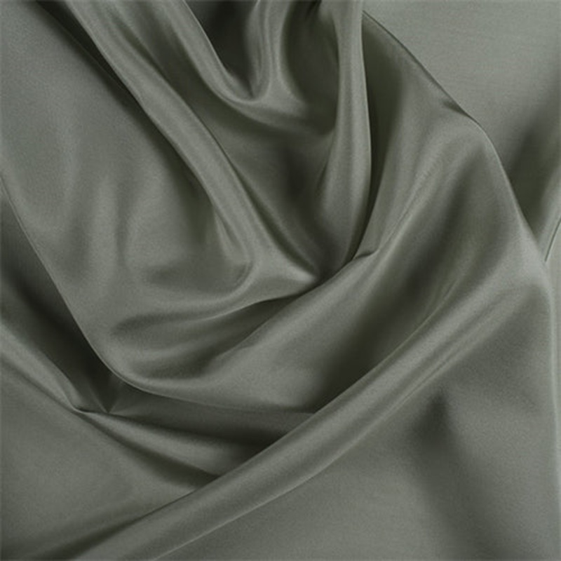 Runway Silks Dark Sage Silk Habotai Fabric – Reorderable