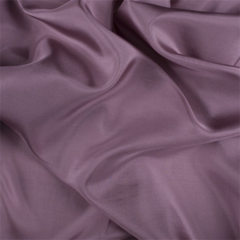 Runway Silks Mauve Silk Habotai Fabric – Reorderable