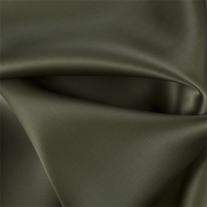 Runway Silks Olive Green Silk Satin Organza Fabric – Reorderable