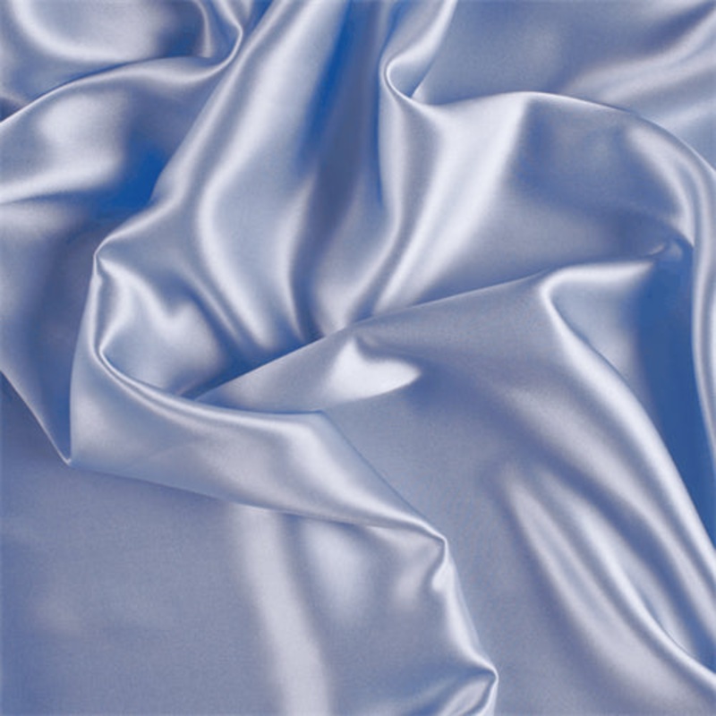 Runway Silks Steel Blue Stretch Silk Charmeuse Fabric – Reorderable