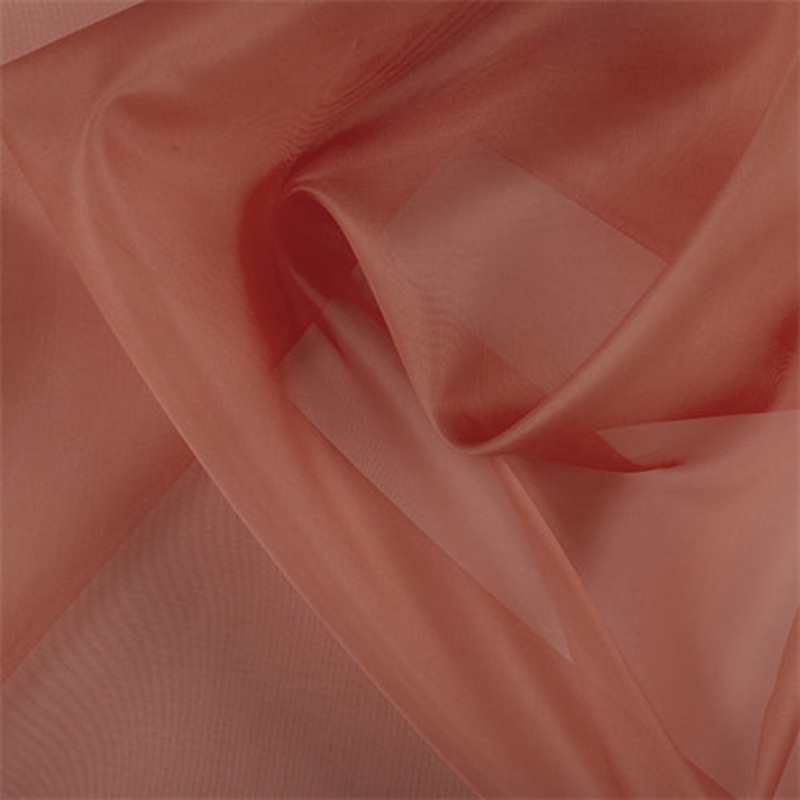 Runway Silks Tangerine Silk Organza Fabric – Reorderable