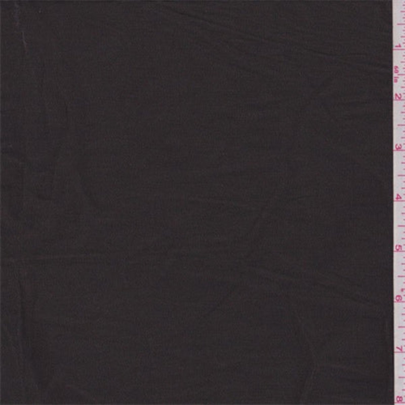 1 3/4 YD PC-Mochiato Brown Tissue Satin Fabric