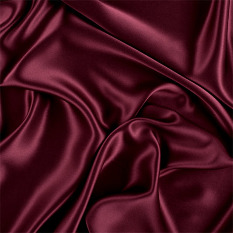Runway Silks Dark Brick Red Stretch Silk Charmeuse Fabric – Reorderable