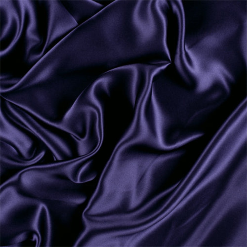 Runway Silks Dark Purple Stretch Silk Charmeuse Fabric – Reorderable
