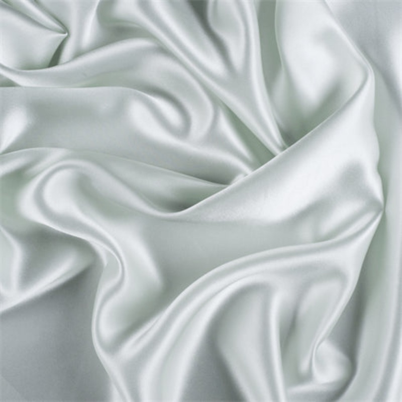 Runway Silks Pale Mint Silk Charmeuse Fabric – Reorderable