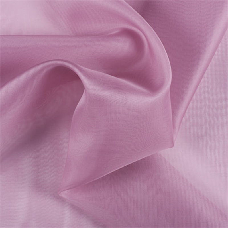 Runway Silks Rose Silk Organza Fabric – Reorderable