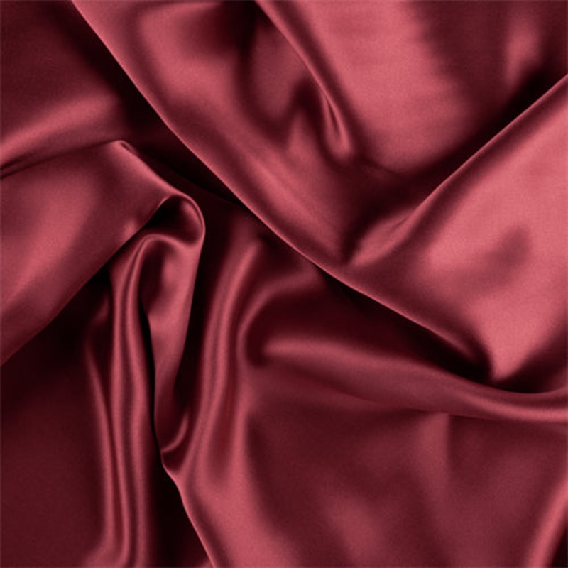 Runway Silks Antique Red Silk Charmeuse Fabric – Reorderable