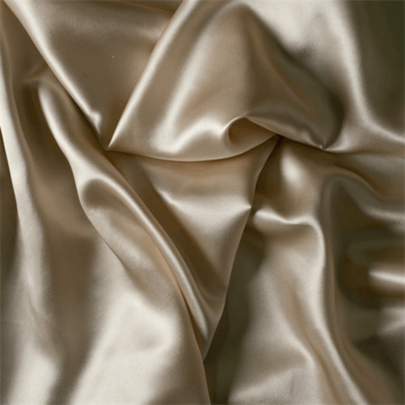Runway Silks Beige Silk Charmeuse Fabric – Reorderable
