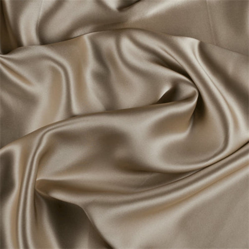 Runway Silks Bronze Stretch Silk Charmeuse Fabric – Reorderable