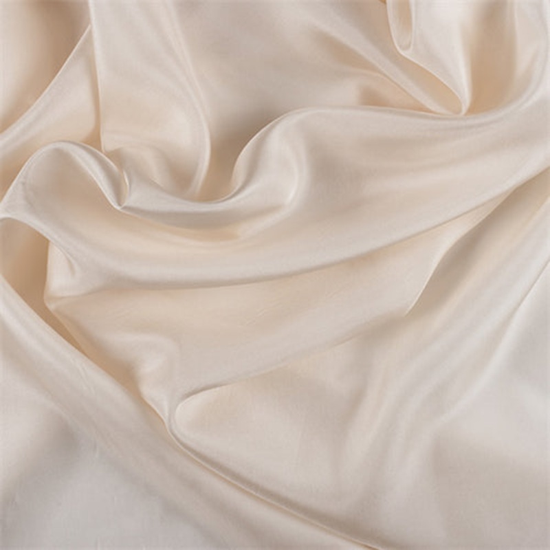 Runway Silks Cream Silk Habotai Fabric – Reorderable