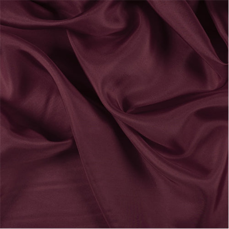 Runway Silks Dark Red Silk Crepe de Chine Fabric – Reorderable