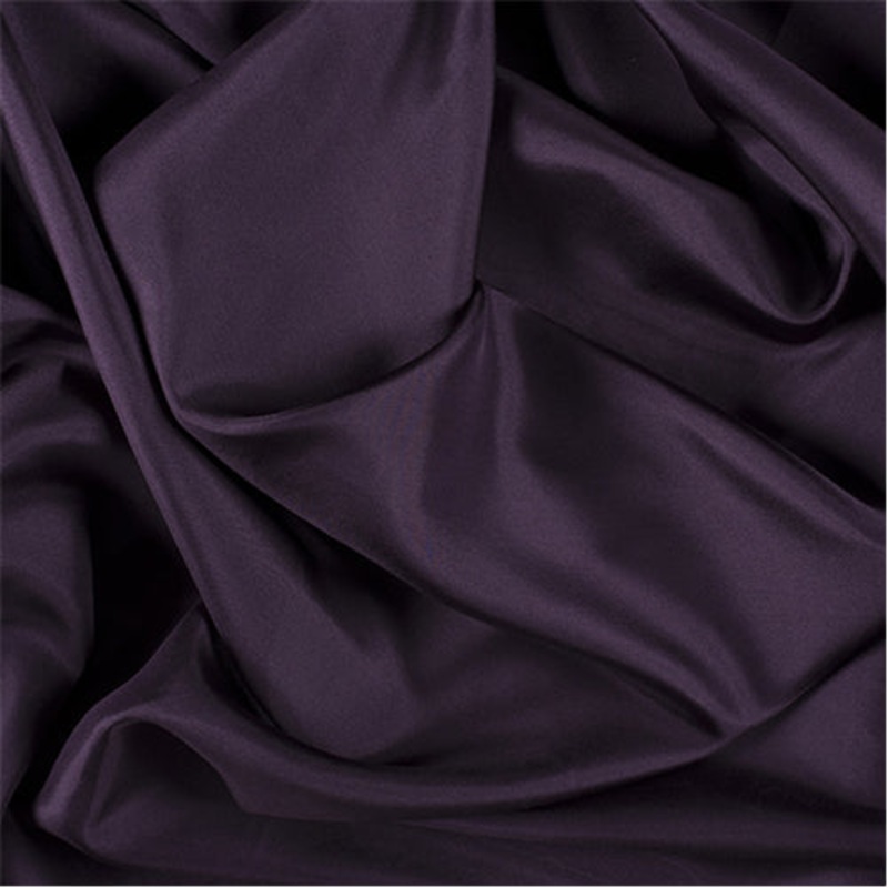 Runway Silks Eggplant Silk Crepe de Chine Fabric – Reorderable
