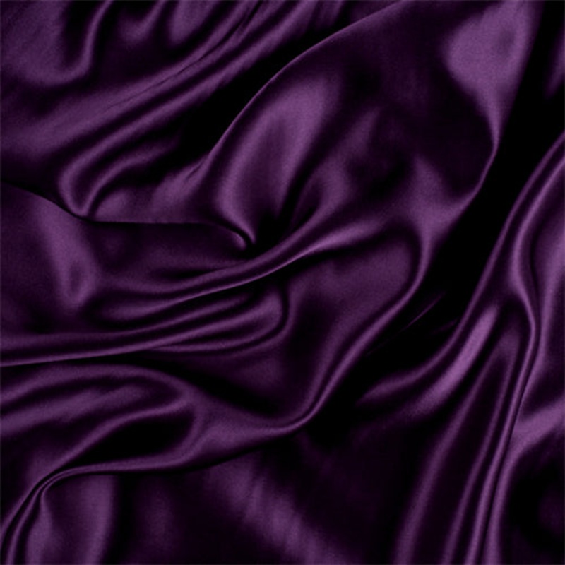 Runway Silks Eggplant Stretch Silk Charmeuse Fabric – Reorderable