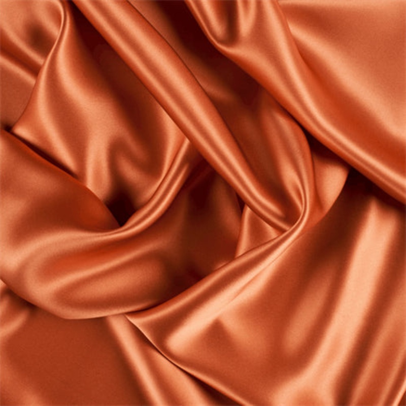 Runway Silks Orange Stretch Silk Charmeuse Fabric – Reorderable