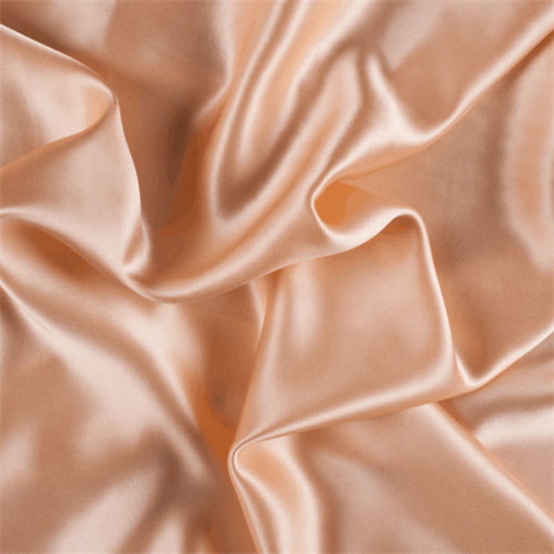 Runway Silks Peach Silk Charmeuse Fabric – Reorderable