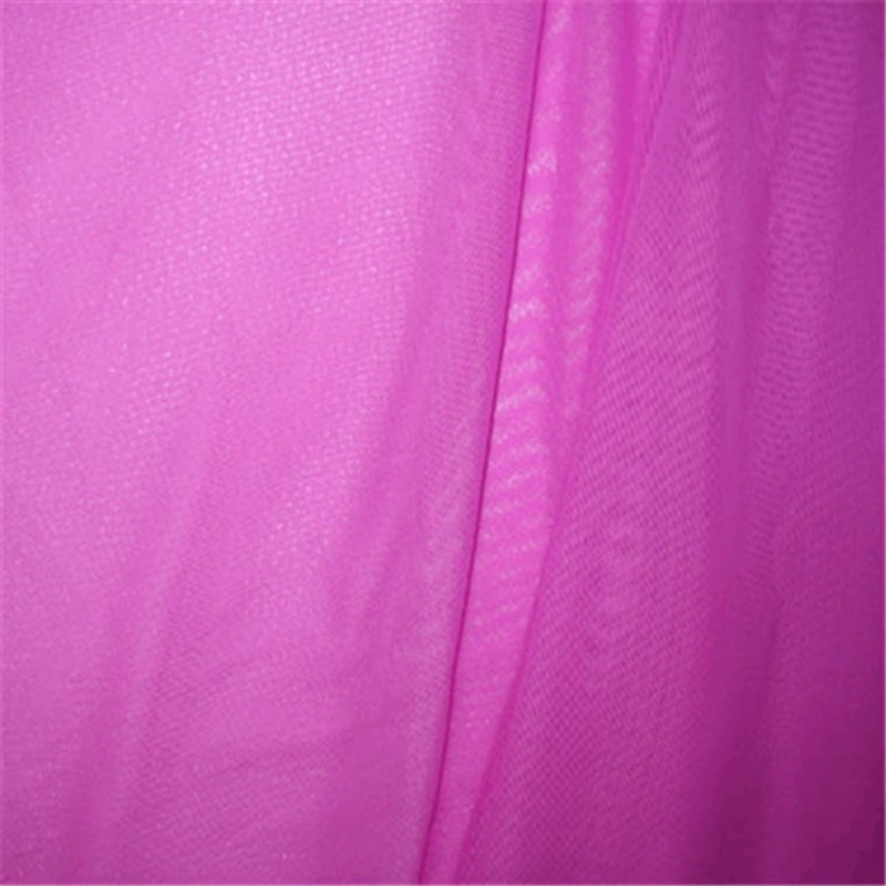 Violet Stretch Mesh Bolt Fabric