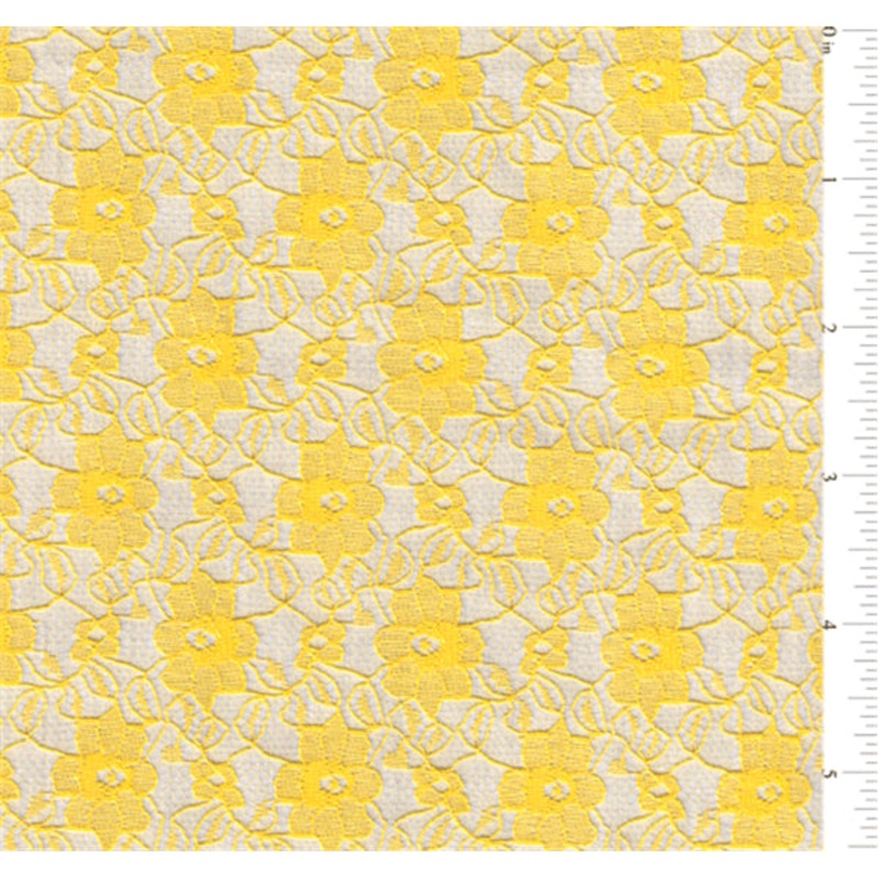 Yellow Gold Lace Fabric – Reorderable