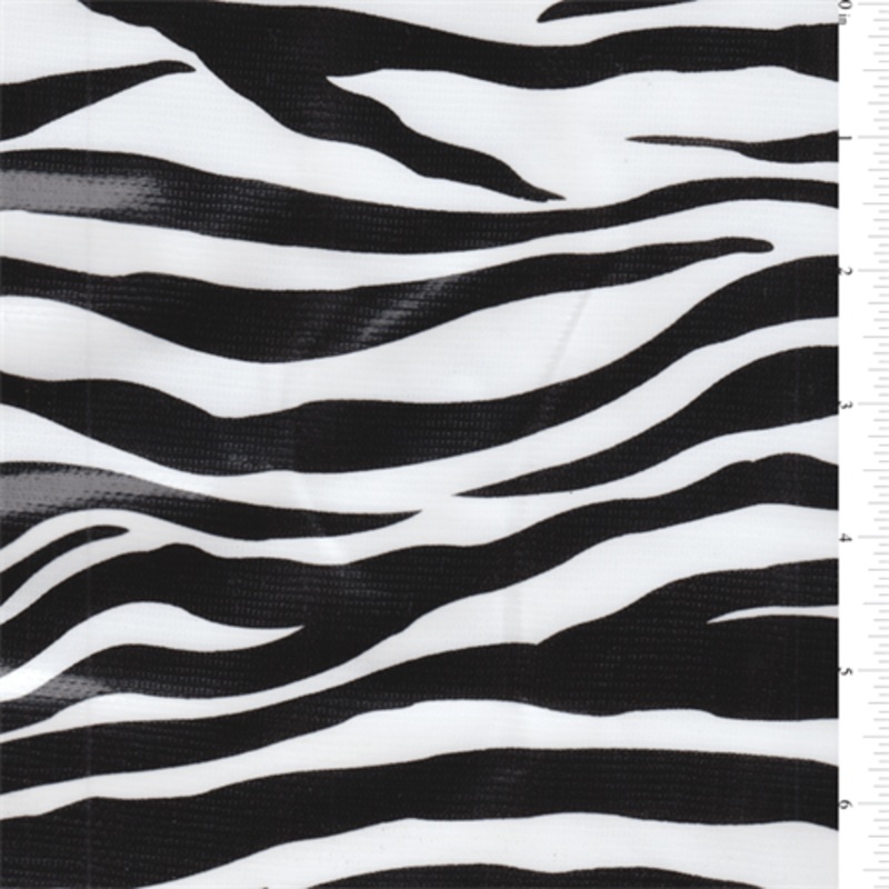 Zebra Oilcloth Fabric – Reorderable