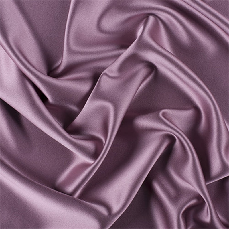 Runway Silks Mauve Silk Crepe Back Satin Fabric – Reorderable