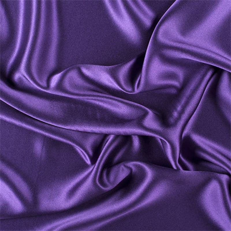 Runway Silks Purple Silk Crepe Back Satin Fabric – Reorderable