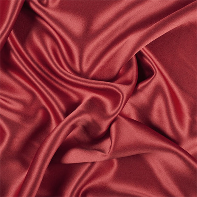 Runway Silks Red Silk Crepe Back Satin Fabric – Reorderable