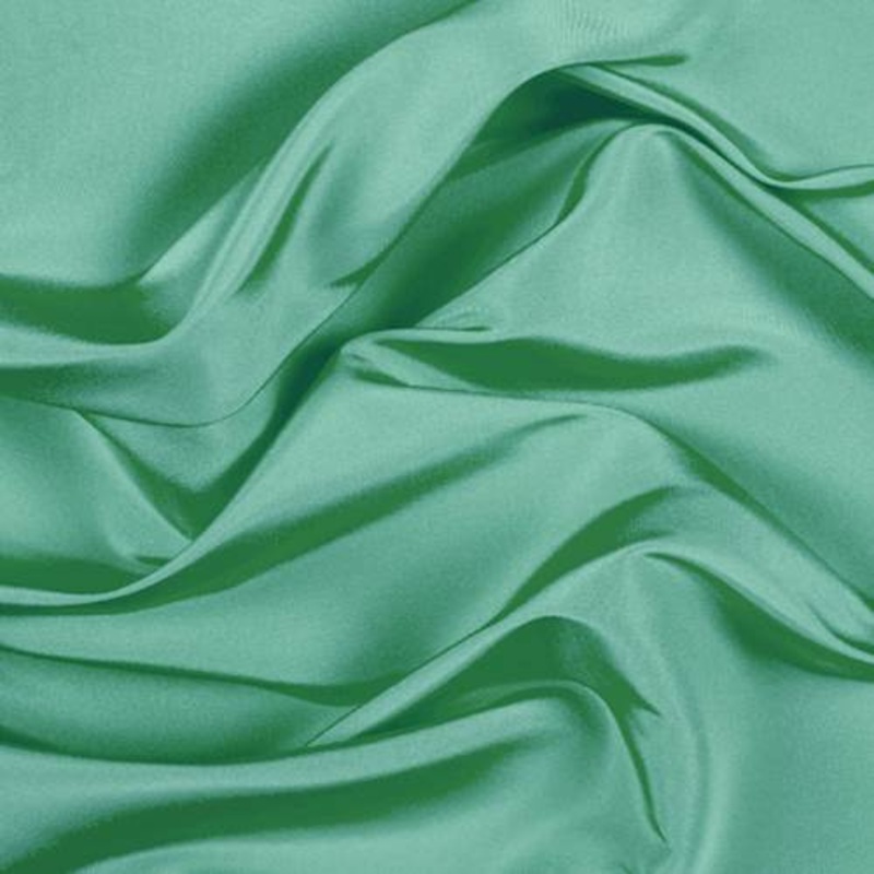 Runway Silks Sea Green Silk Faille Fabric – Reorderable