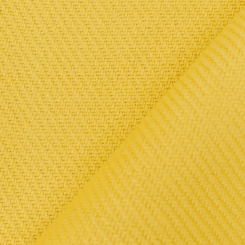 Yellow Moygashel Twill Irish Linen Solid Woven Home Decorating Fabric