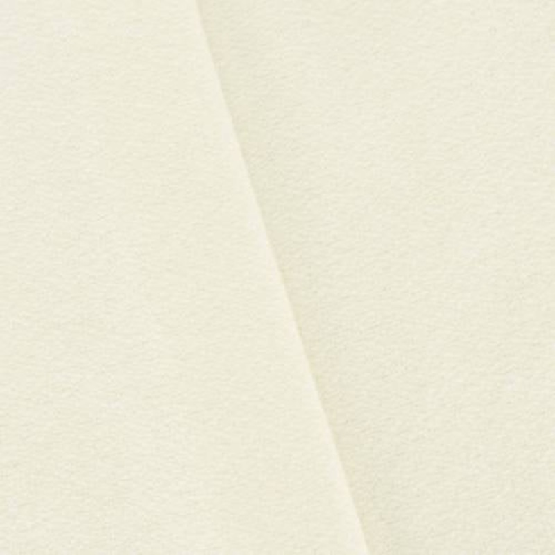 1 3/4 YD PC-Ivory Brushed Wool Blend Basketweave Jacketing