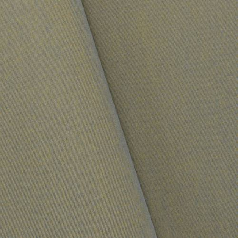1 YD PC-Taupe Beige/Gray Wool Blend Twill Suiting Fabric