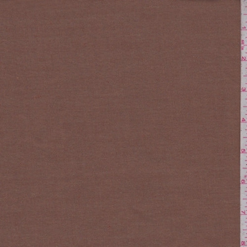 Rust Brown Canvas Fabric